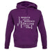 Ski Word Cloud unisex hoodie