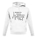 Ski Word Cloud unisex hoodie