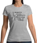 Ski Word Cloud Womens T-Shirt