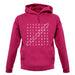 Football Wordsearch unisex hoodie