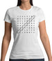 Football Wordsearch Womens T-Shirt