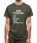 Work Experience Mens T-Shirt