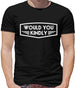 Dressdown Would You Kindly Mens T-Shirt