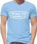 Dressdown Would You Kindly Mens T-Shirt