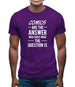 Comics Are The Answer Mens T-Shirt