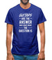 Guitars Is The Answer Mens T-Shirt