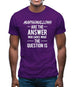 Marshmallow Are The Answer Mens T-Shirt