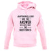 Marshmallow Are The Answer unisex hoodie