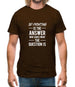 3D Printing Is The Answer Mens T-Shirt