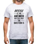 Bridge Is The Answer Mens T-Shirt