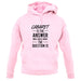 Cabaret Is The Answer unisex hoodie