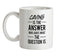 Caving Is The Answer Ceramic Mug