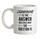 Champagne Is The Answer Ceramic Mug