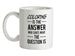 Coloring Is The Answer Ceramic Mug