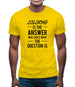Coloring Is The Answer Mens T-Shirt