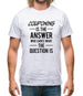 Couponing Is The Answer Mens T-Shirt