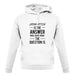 Cross Stitch Is The Answer unisex hoodie