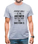 Dodge Ball Is The Answer Mens T-Shirt