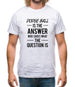 Dodge Ball Is The Answer Mens T-Shirt