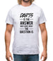 Darts Is The Answer Mens T-Shirt