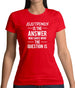 Electronics Is The Answer Womens T-Shirt