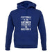 Football Is The Answer unisex hoodie