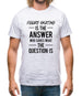 Figure Skating Is The Answer Mens T-Shirt