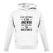 Flag Football Is The Answer unisex hoodie