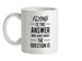 Flying Is The Answer Ceramic Mug