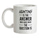 Hunting Is The Answer Ceramic Mug