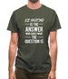 Ice Skating Is The Answer Mens T-Shirt