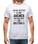 Inline Skating Is The Answer Mens T-Shirt