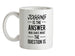 JOGGING Is The Answer Ceramic Mug