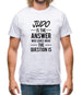 Judo Is The Answer Mens T-Shirt