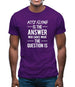 Kite Flying Is The Answer Mens T-Shirt