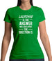 Lacrosse Is The Answer Womens T-Shirt