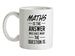 MATHS Is The Answer Ceramic Mug