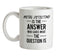 Metal Detecting Is The Answer Ceramic Mug