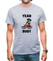 Yeah Buoy Cartoon Mens T-Shirt