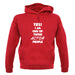 Yes! I Am One Of Those Actor People unisex hoodie