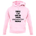 Yes! I Am One Of Those Badminton People unisex hoodie