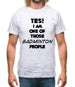 Yes! I Am One Of Those Badminton People Mens T-Shirt