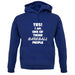 Yes! I Am One Of Those Baseball People unisex hoodie