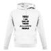 Yes! I Am One Of Those Billiards People unisex hoodie