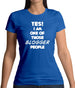 Yes! I Am One Of Those Blogger People Womens T-Shirt