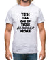 Yes! I Am One Of Those Blogger People Mens T-Shirt