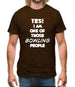 Yes! I Am One Of Those Bowling People Mens T-Shirt