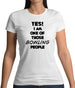 Yes! I Am One Of Those Bowling People Womens T-Shirt