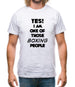 Yes! I Am One Of Those Boxing People Mens T-Shirt