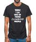 Yes! I Am One Of Those Climbing People Mens T-Shirt